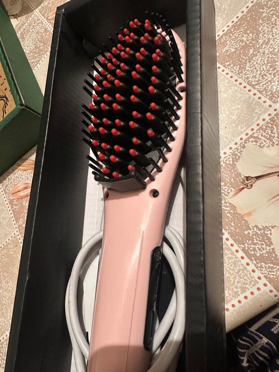 FAST HAIR STRAINTENER  расческа с утюжком