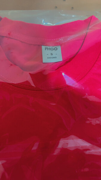 T-shirt rose "Champagne"