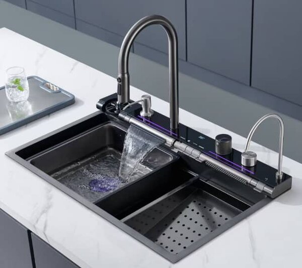 Shower panel,luxury sink digital,water closet