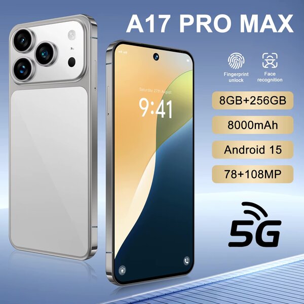 A17 Pro Max 5G Smartphone