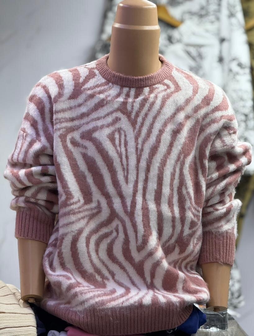 Pulls rayés et motif zèbre