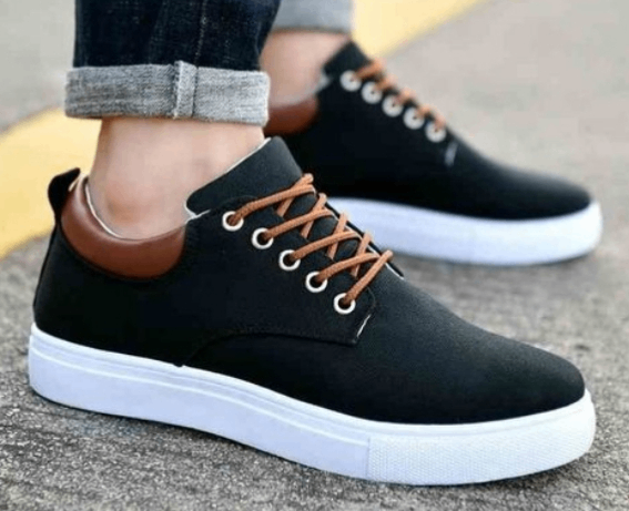 Baskets pour homme noir