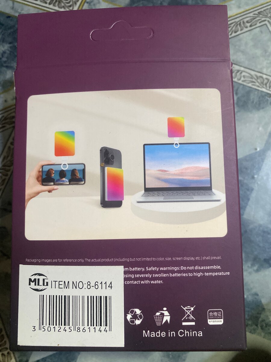 Lumière de Remplissage RGB Magnétique