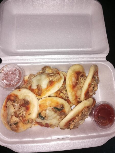 Mini Pizzas au poulet