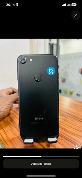 iPhone 7 32 Go Noir Débloqué