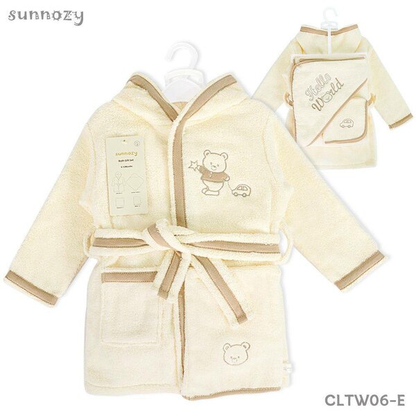 Ensemble Peignoir Bébé Coton