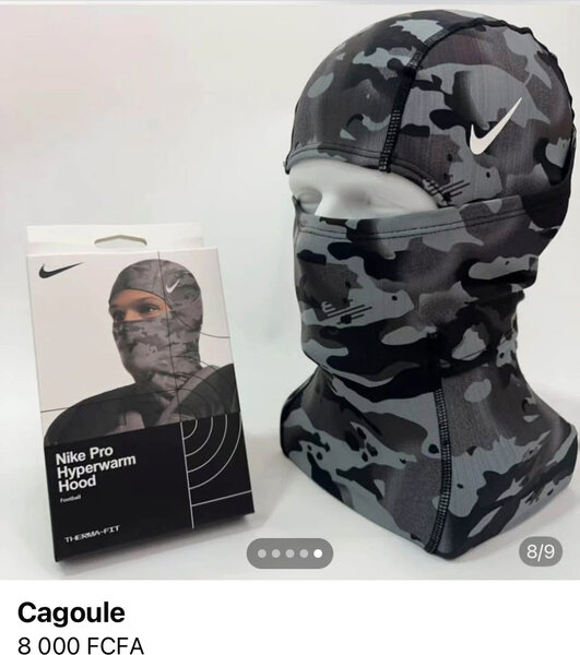 Cagoule camouflage Nike Pro