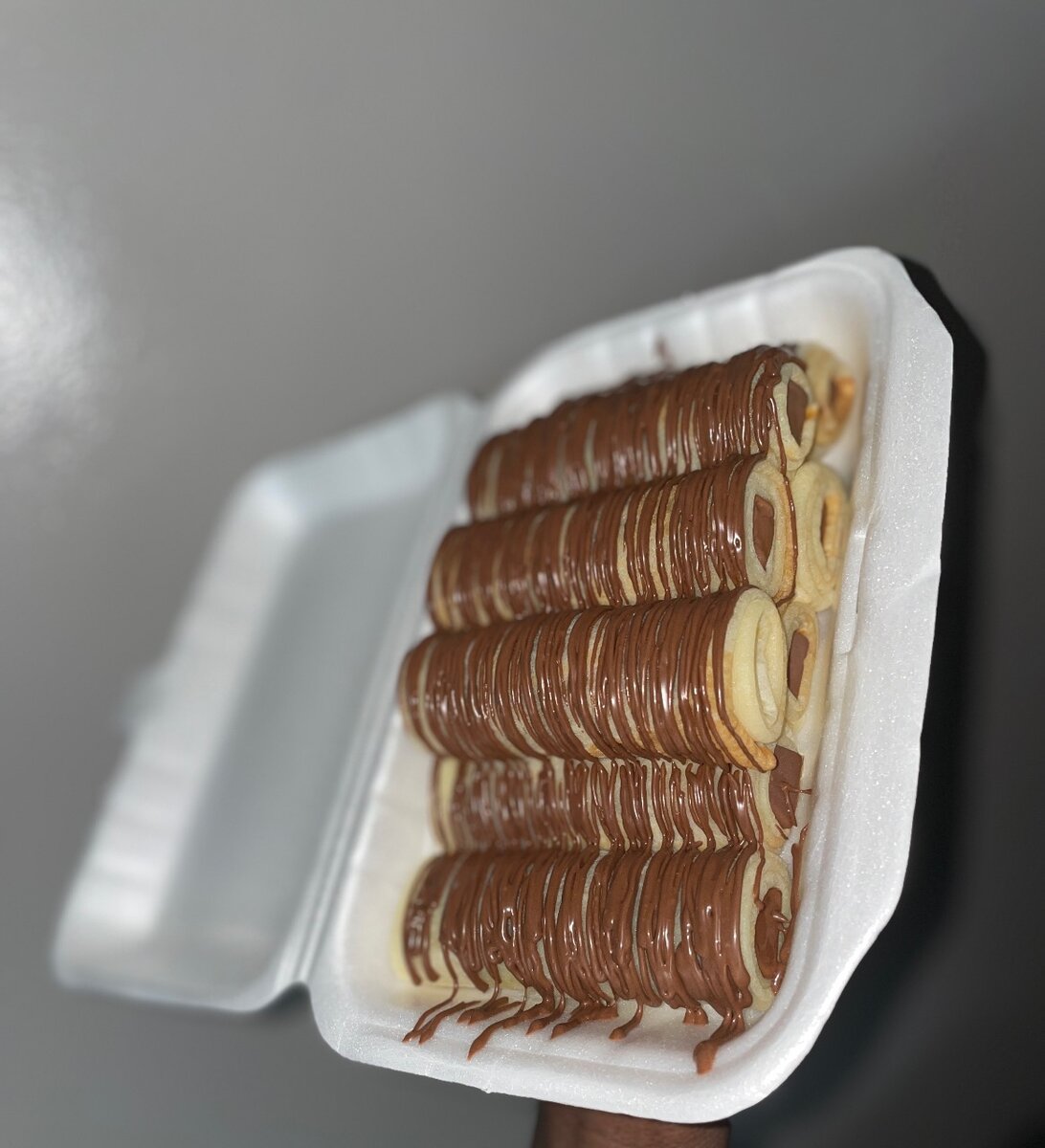 Crêpes au kinder chocolat