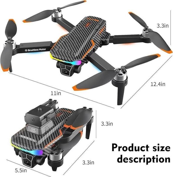 Drone pliable avec caméra HD