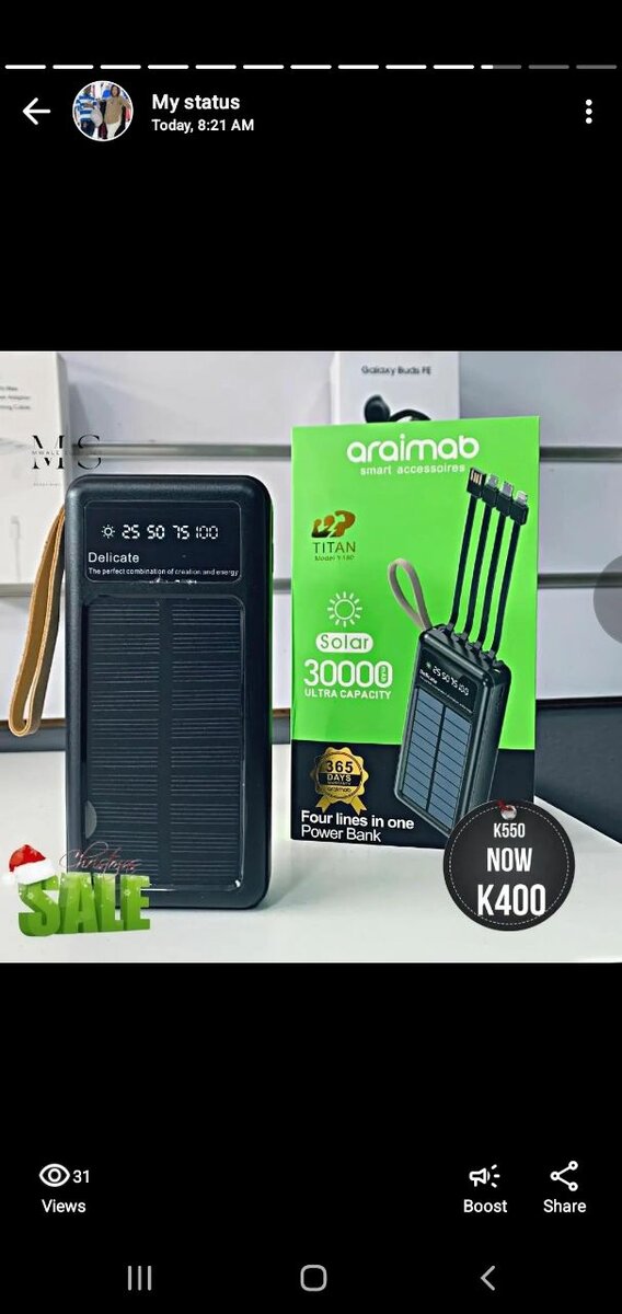 Power Bank 30000mAh