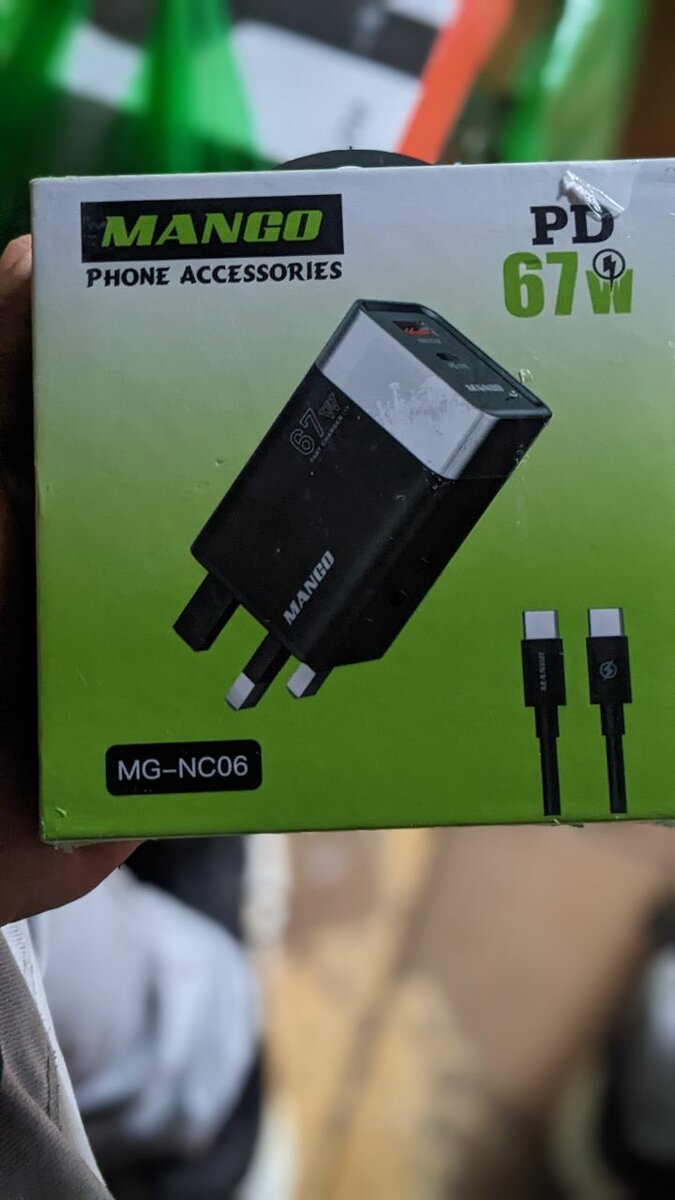 Mango fast charger  c to c