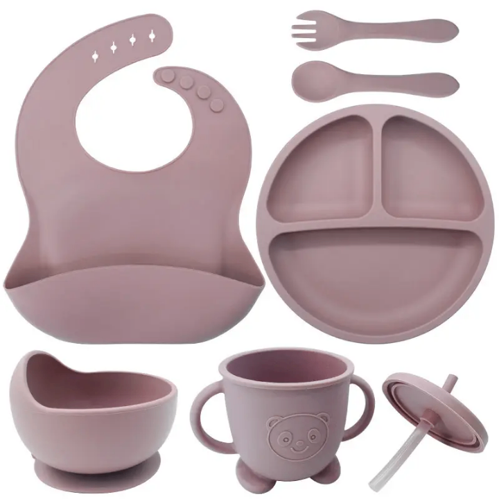 Kit Repas Bébé en Silicone