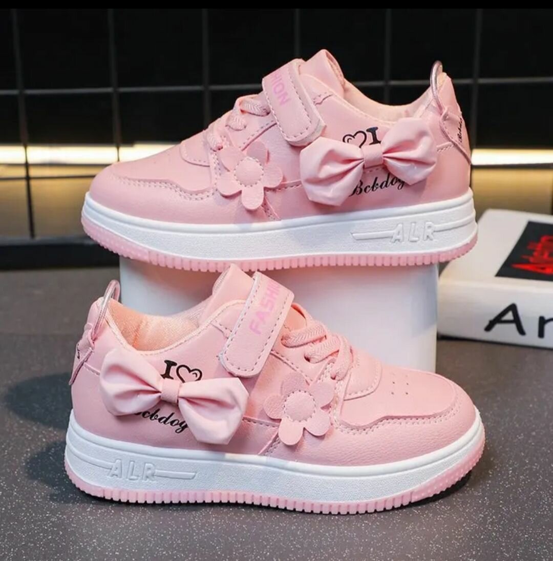 Baskets roses fille tendance