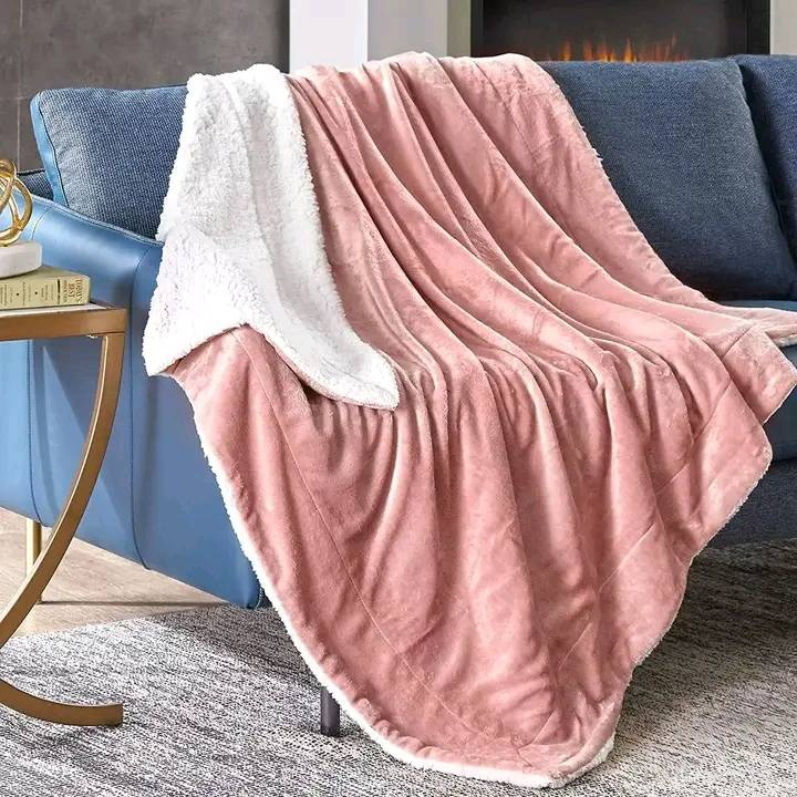 Pink luffy Fleece Blankets 