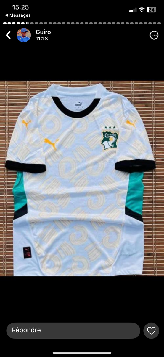 Maillot de football Côte d'Ivoire