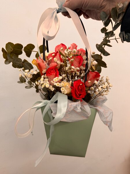 Сумочка с цветами