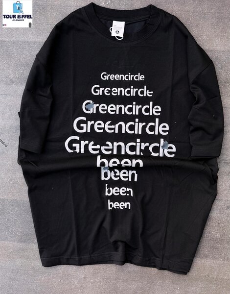 T-shirt noir graphique