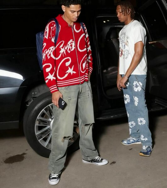 Veste Graphique Zippée Homme