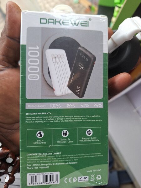 Dakewei Power Bank 10000mAh