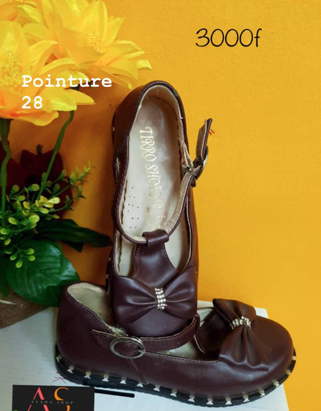 Chaussures enfants marron pour filles