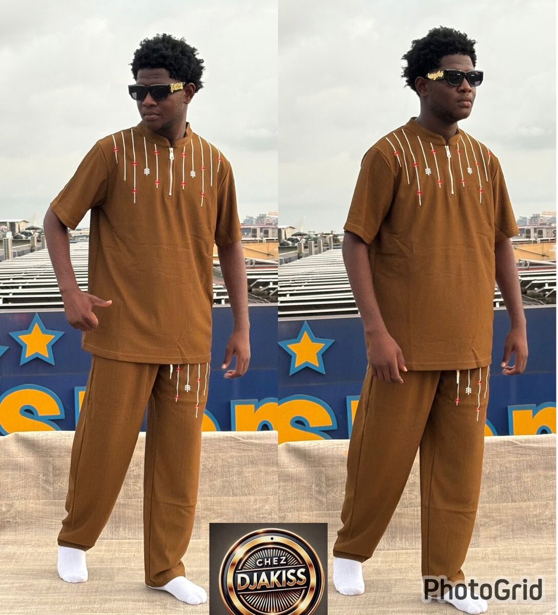 Costume africain élégant