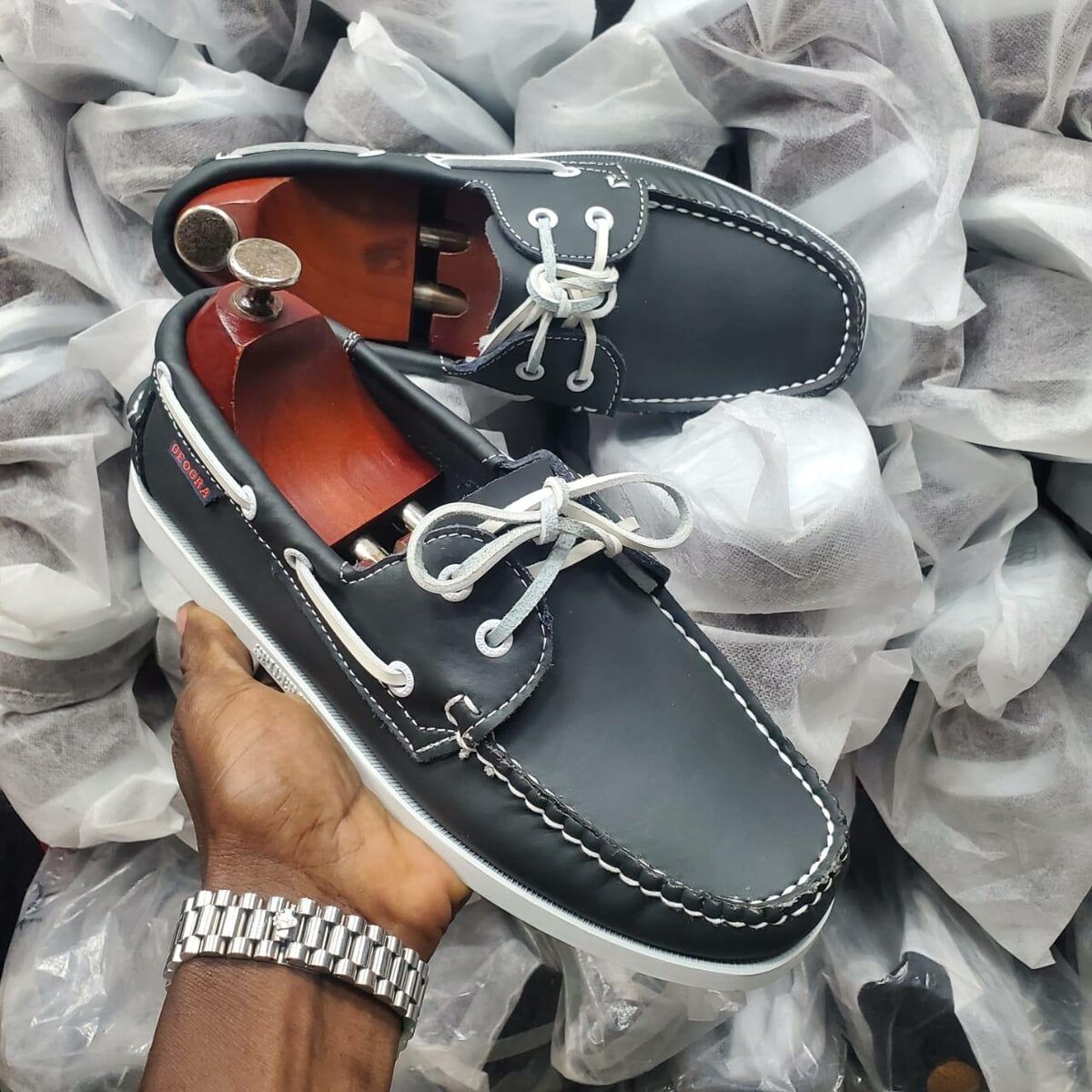 Sebago en cuir