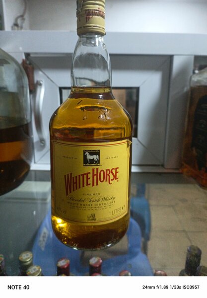 White horse whisky