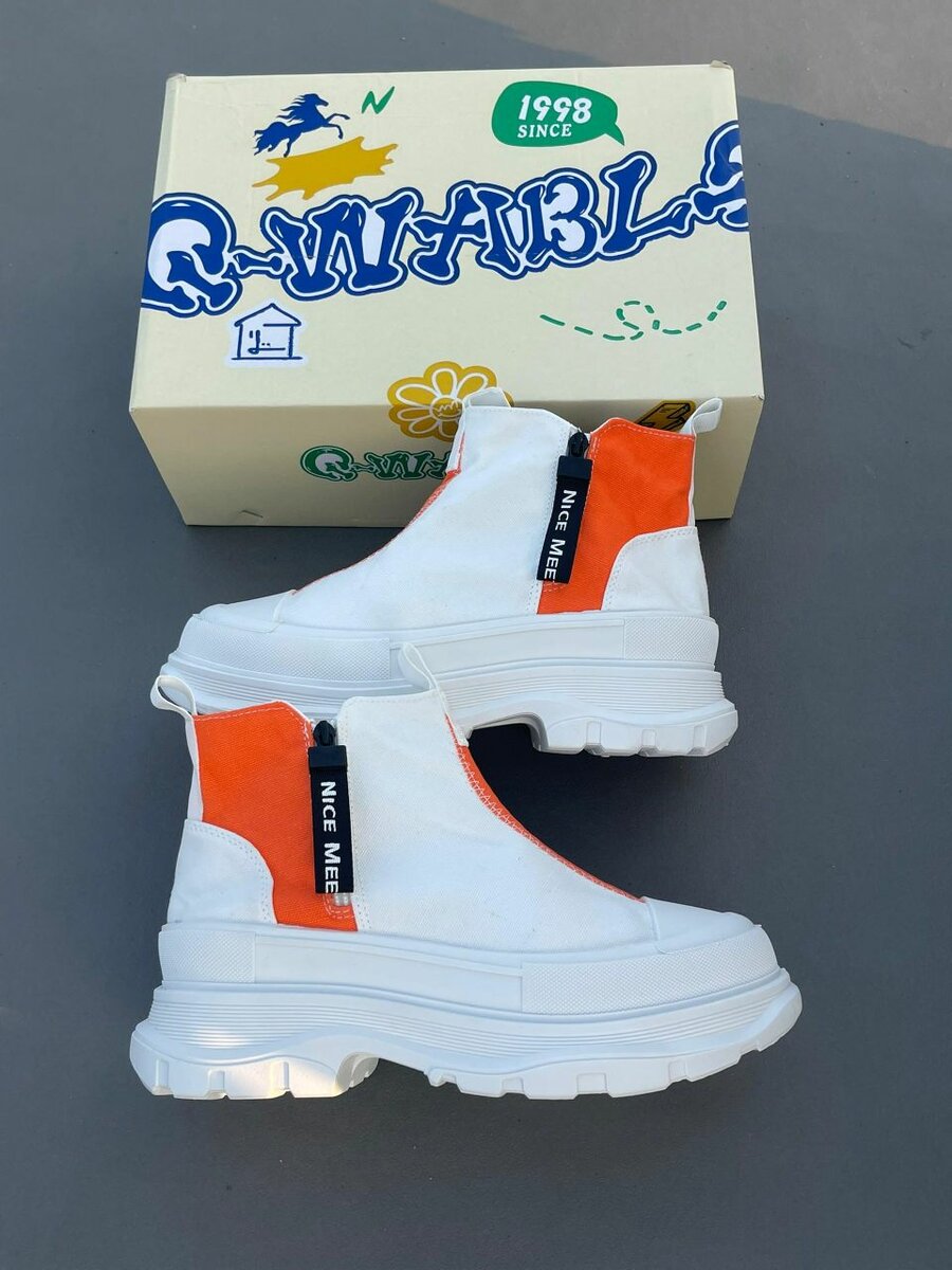 Baskets montantes mode