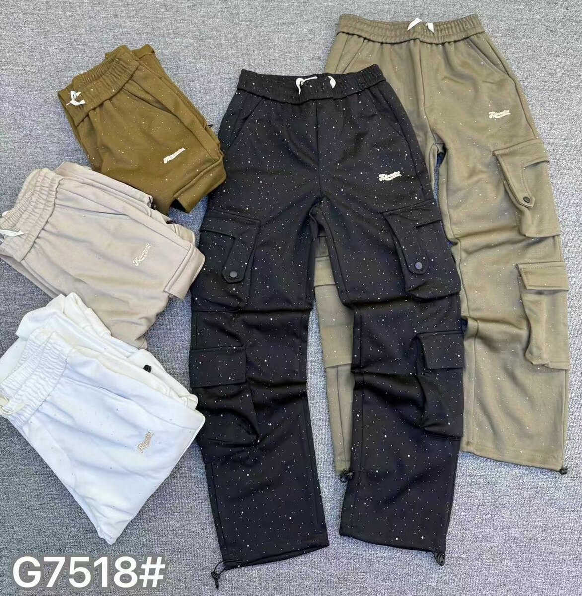 Pantalons cargo décontractés