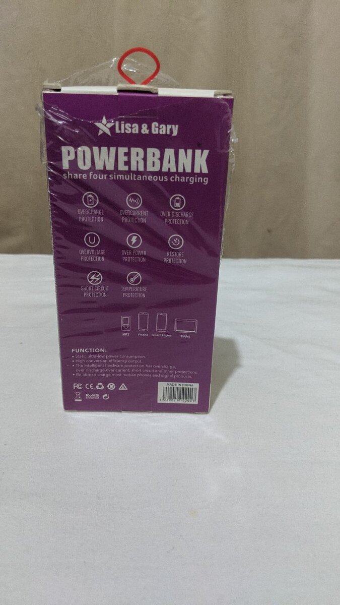 VERY PORTABLE POWER BANK LISA & GARY  10,000mAh  VERY POWERF