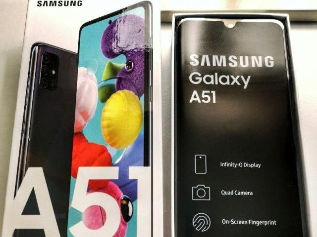 Brand new galaxy A51 128gb/4gb ram 4500mAh battery capacity