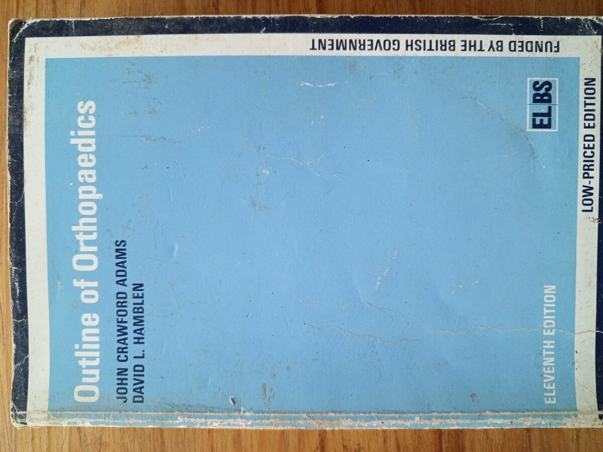 Outline of Orthopaedics