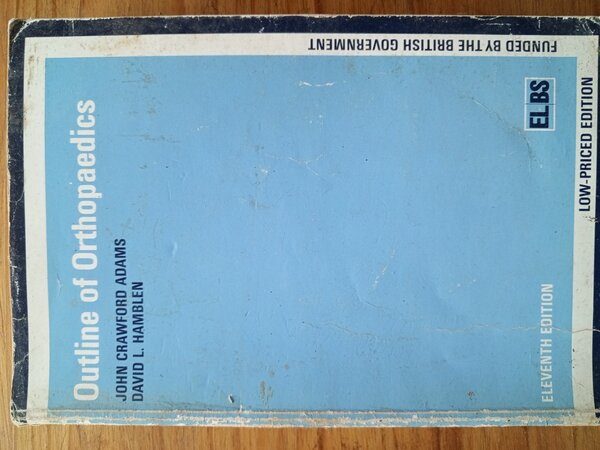 Outline of Orthopaedics