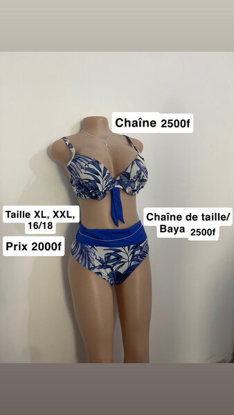 Floral High-Waisted Bikini