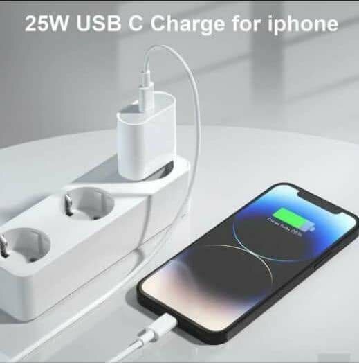 Chargeur USB-C 25W pour iPhone