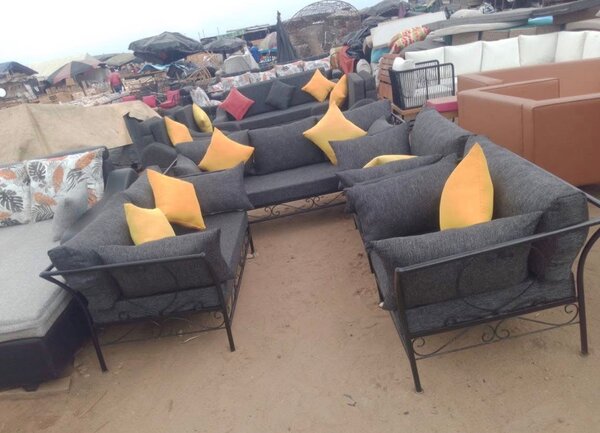 Salon de jardin modulaire élégant