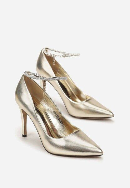 Escarpins couleur or en 39