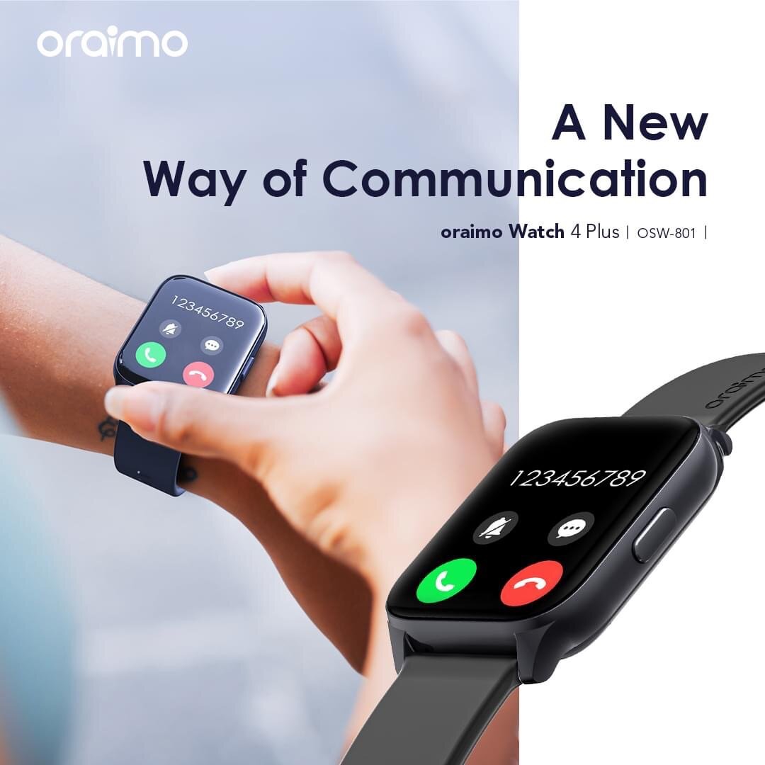 Oraimo watch 4 plus smart watch