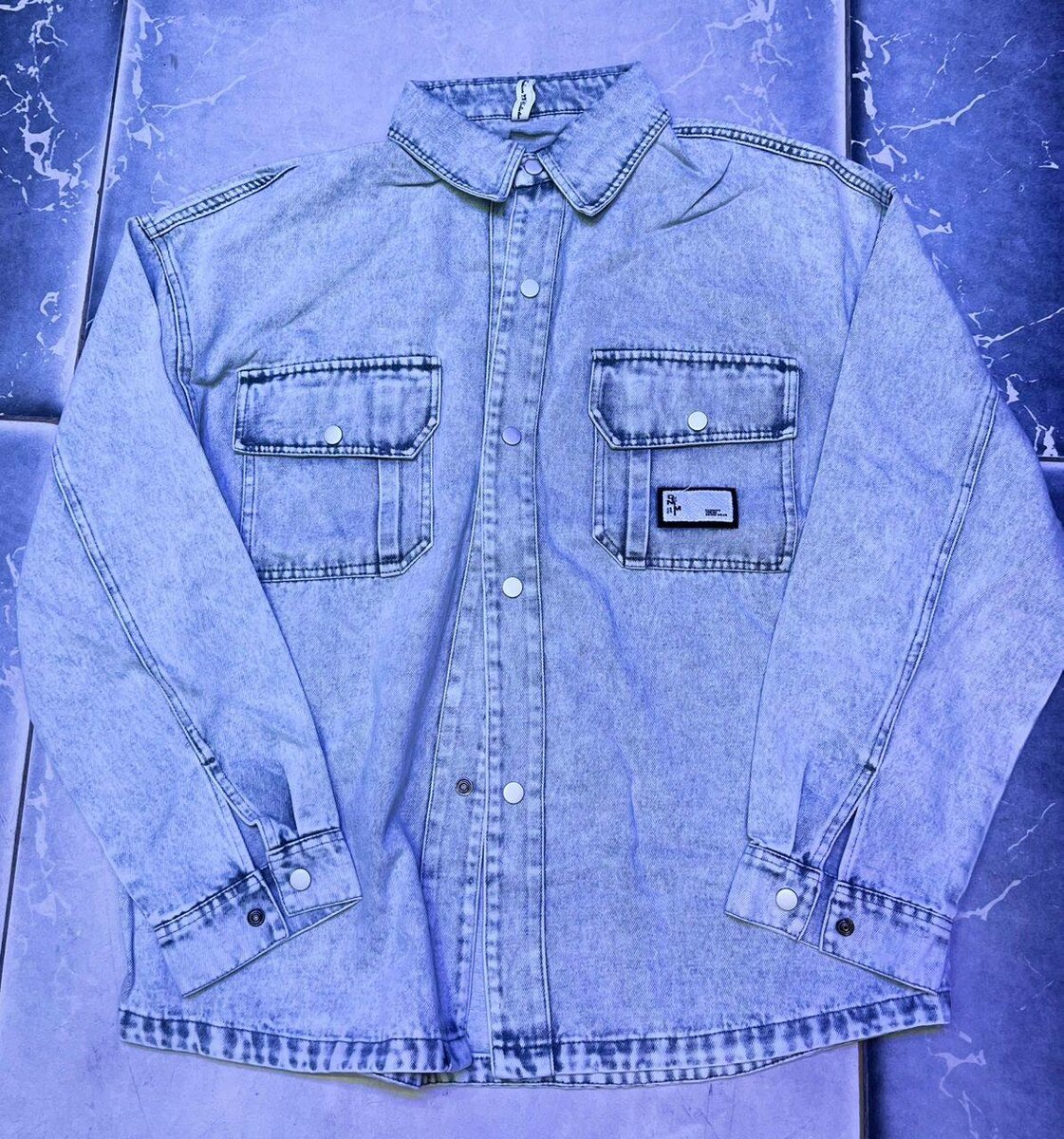 Chemise en jean homme