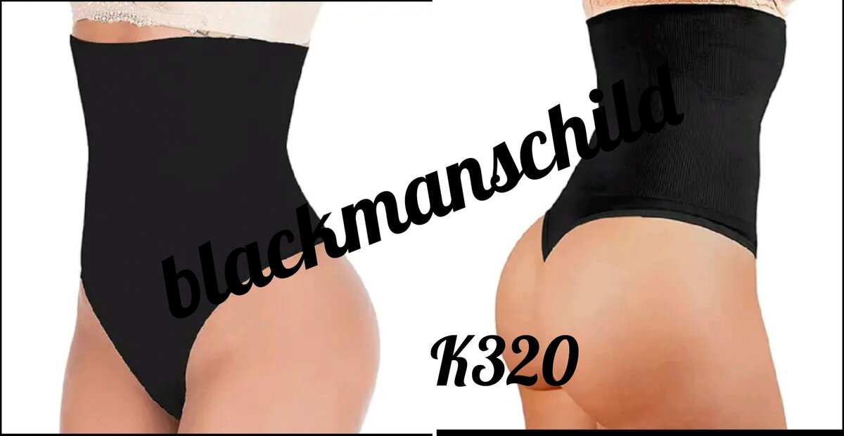 High waist thong shaper