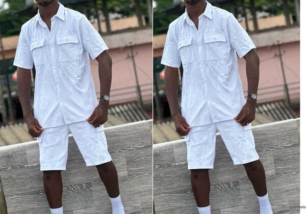 Costume d'été homme imprimé