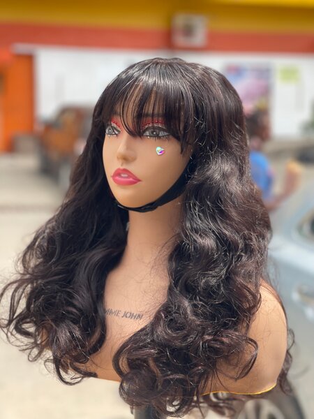 Loose bouncy en frange