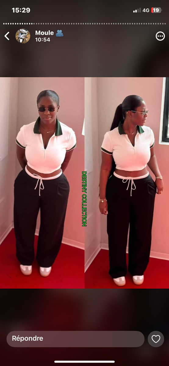 Ensemble décontracté tendance