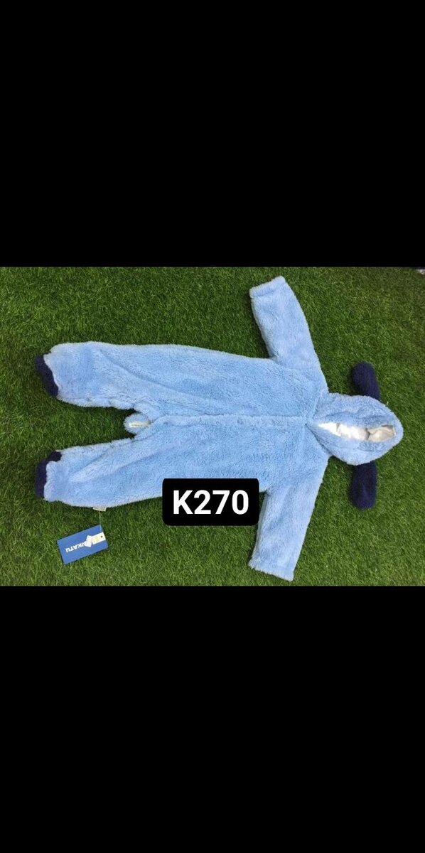 Baby jumpsuit blue
