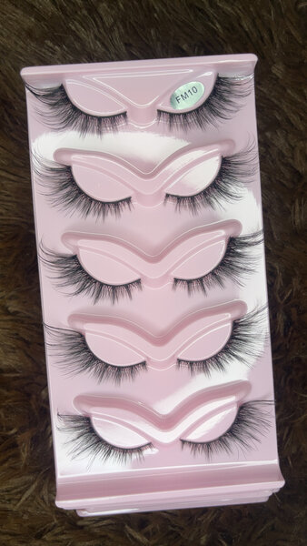 Faux cils volumineux 5 paires