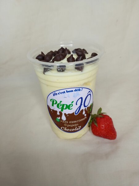 Yaourt au pépites de chocolat