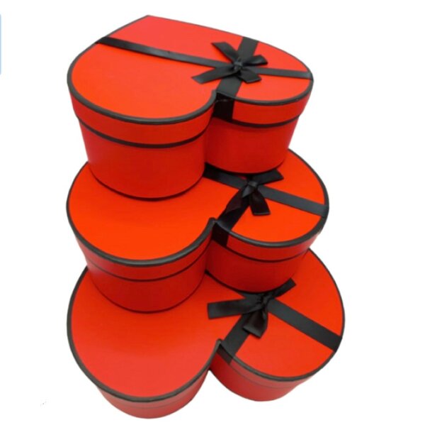 Coffrets en forme de cœur