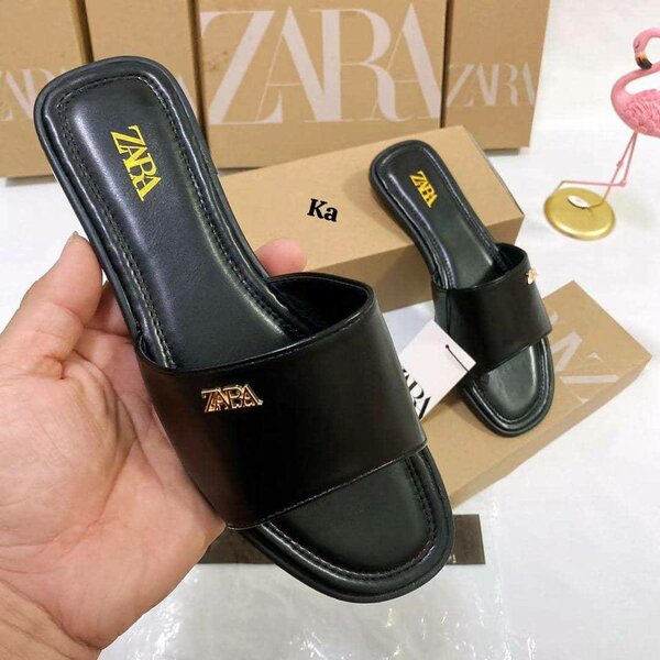 Zara Sandales Plates Élégantes