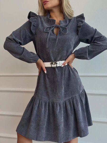 Теплое платье