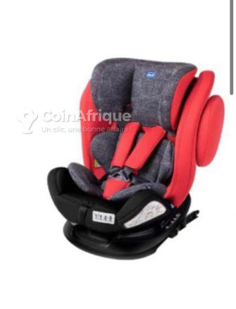 Siège auto Chicco-Isofix-inclinable rouge